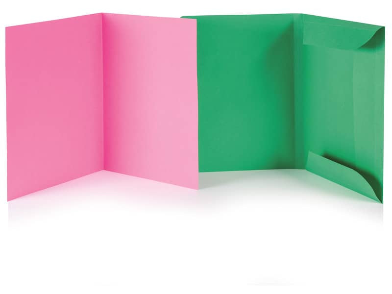 Cartellina a 3 lembi Brefiocart Color 24,5x35 cm cellulosa 200 g/m² arancio Conf. 25 pezzi - .AR