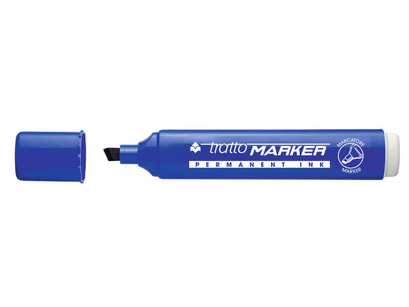Marcatore permanente TRATTO Marker punta a scalpello 1-5 mm