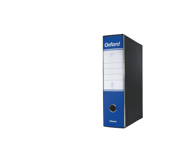 Registratore con custodia Esselte G85 Oxford protocollo 29,5x35 cm - dorso 8 cm