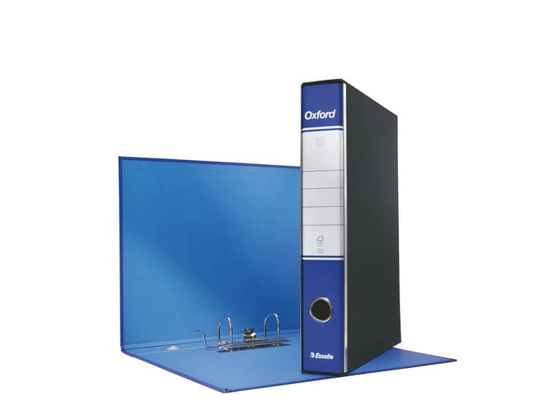 Registratore con custodia Esselte G84 Oxford protocollo 29,5x35 cm - dorso 5 cm