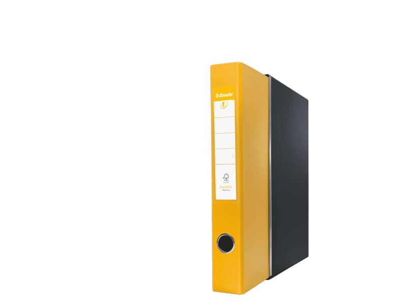 Registratore con custodia Esselte G54 Eurofile protocollo dorso 5 cm cartone rivestito in PP
