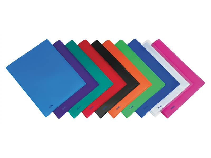 Portalistino a fogli fissi FAVORIT Sviluppo buccia d'arancia 22x30 cm 80 buste