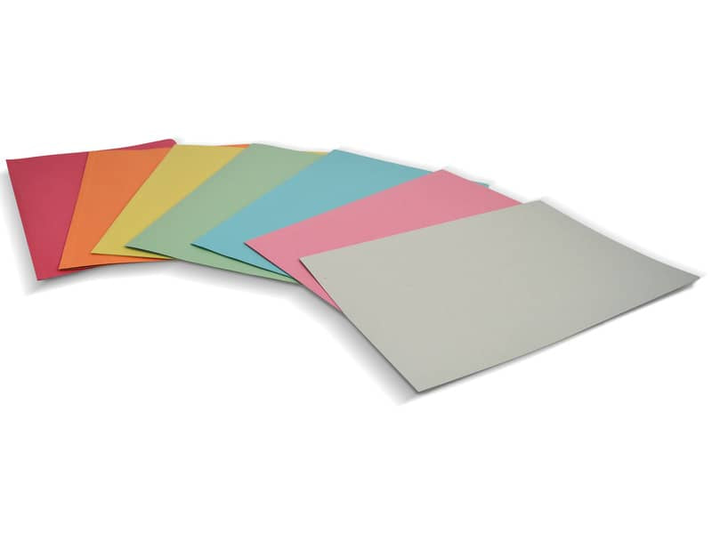 Cartelline a 3 lembi EURO-CART Cartoncino Manilla 25x33 cm gr. 190 g/mq arancio conf. da 50 pz CM03AR190_DESK