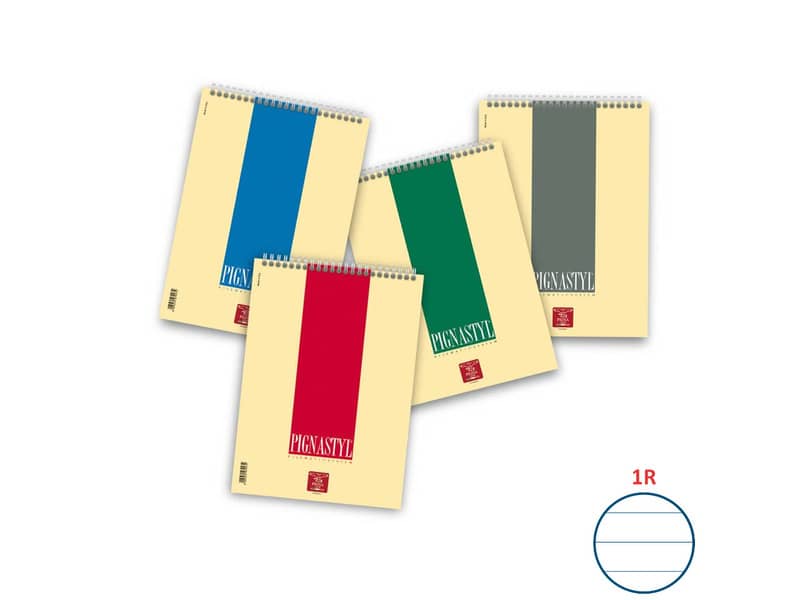 Blocco spiralato 60 fogli Pigna Pignastyl A4 1R 02156281R