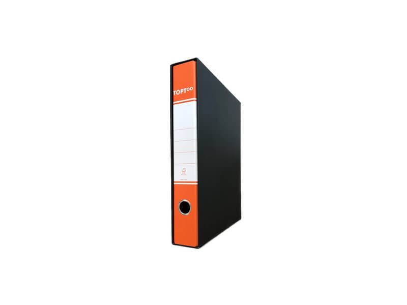 Registratore protocollo TOPToo con custodia dorso 5 cm arancio 23x33 cm - FMCRTP5AR