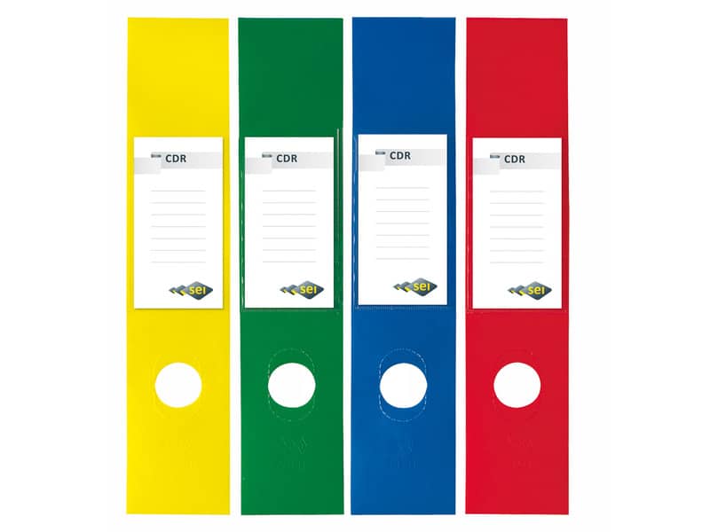 Copridorso autoadesivi Sei Rota CDR 7x34,5 cm blu Conf. 10 pezzi