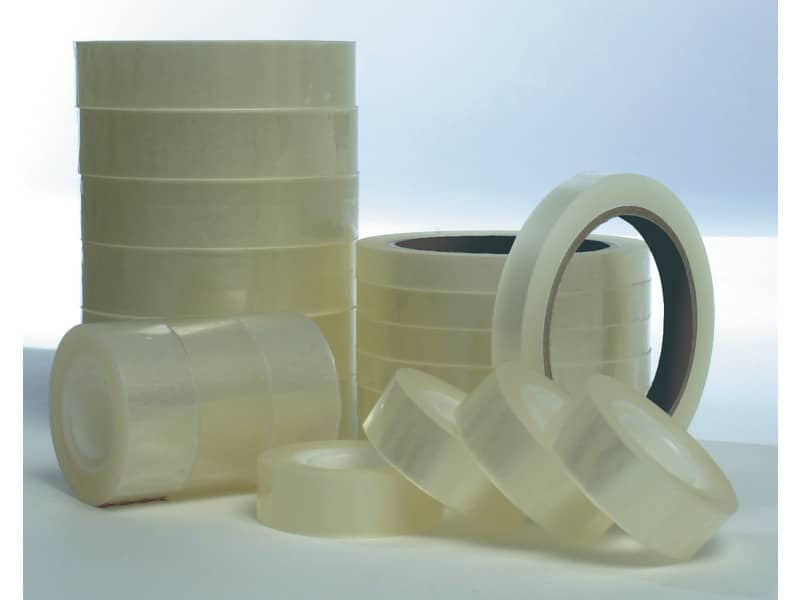 Nastro adesivo trasparente Q-Connect in PP 19 mm x 33 m - conf. 8 rotoli