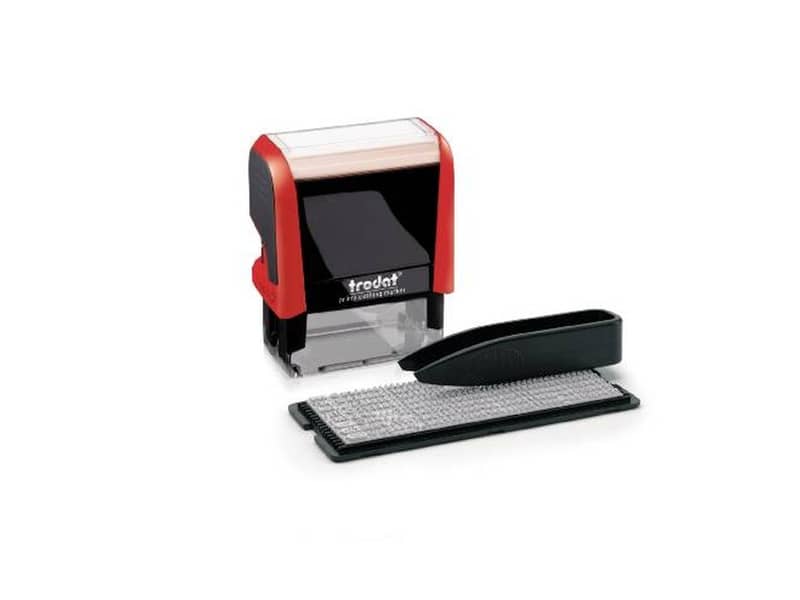 Timbro autocomponibile per tessuti Trodat Printy 4911 Clothing Marker 38x14 mm