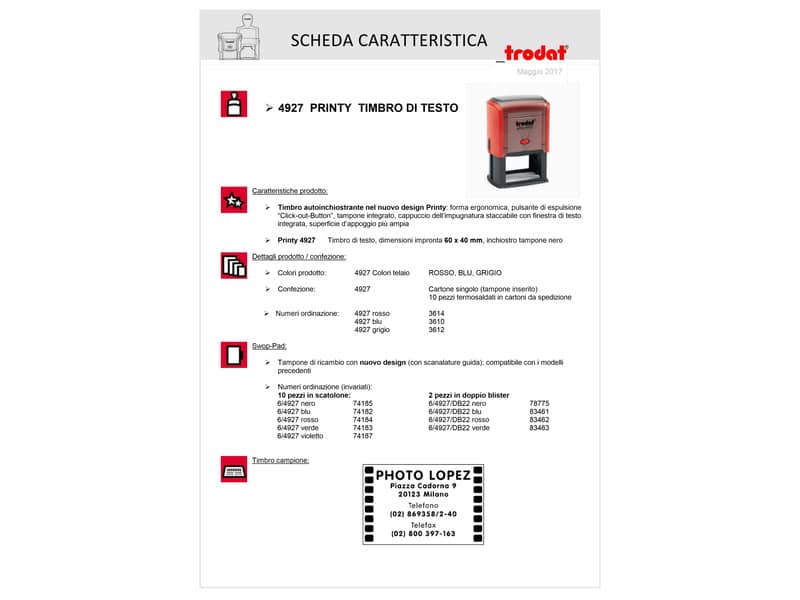 Classic 2910/U24 - Datario orario manuale PERSONALIZZATO - dimensione max pers.ne Ø50 mm - fino a 2+2 righe