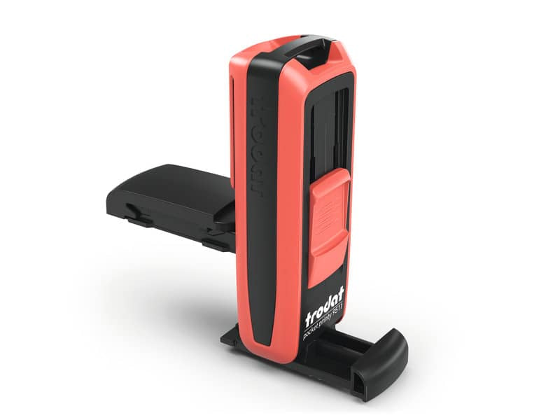 Pocket Printy 9512 - Timbro di testo tascabile PERSONALIZZATO dimensione max pers.ne 47x18 mm - fino a 5 righe