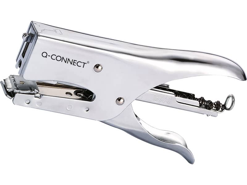 Cucitrice a pinza in metallo Q-Connect max 40 fogli - per punti 24/6-8 e 26/6-8