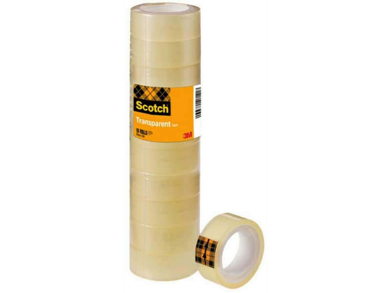 Nastro adesivo Scotch® 508 15 mm x 10 m trasparente torre da 10 rotoli 508-1510
