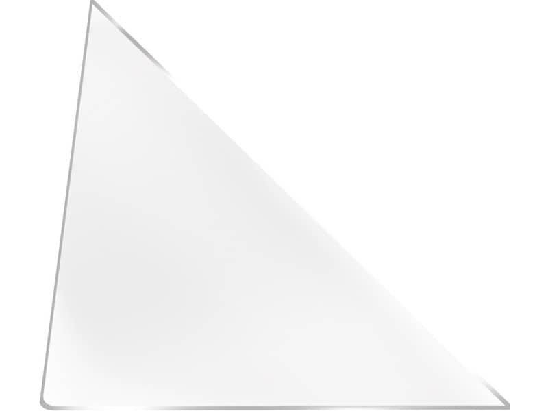 Tasche adesive triangolari Q-Connect trasparente 10x10 cm conf. da 10