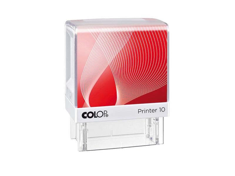 Timbro rettangolare Colop Printer G710 10x27 mm bianco - PR10G7