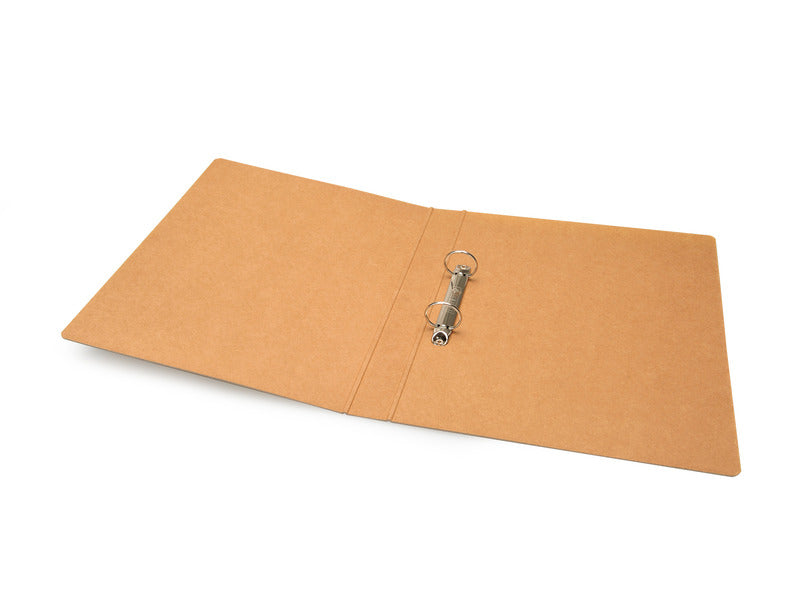 Raccoglitore ad anelli Euro-cart diametro 30 mm e dorso 4 cm - avana - conf. 2 pz - 2 anelli - XCAECO2-30AV