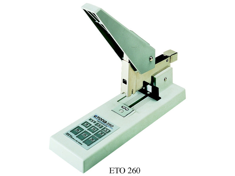 Cucitrice da tavolo Eto 260 G per alti spessori capacita' max 260 ff