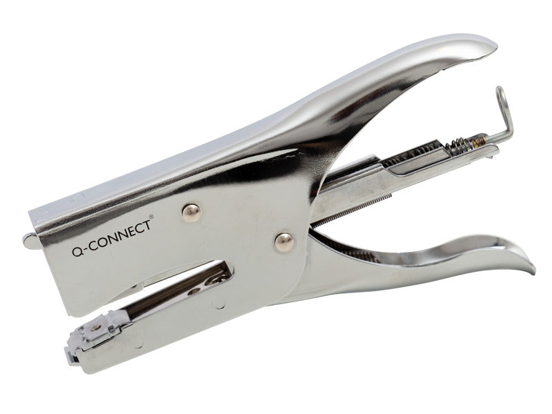 Cucitrice a pinza in metallo Q-Connect max 40 fogli - per punti 24/6-8 e 26/6-8