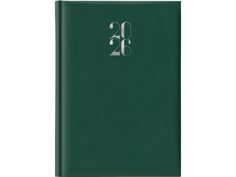Agenda 2026 giornaliera gommato s/d sep. 14,3x20,5 cm nero 26-628B00406C
