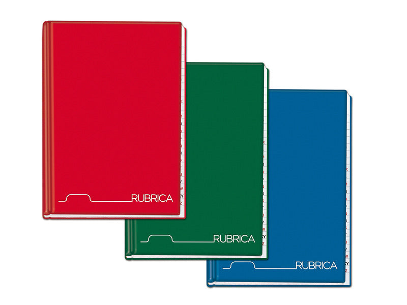Rubrica cartonata Blasetti A4 a fogli fissi 1R - 70 g/m² 192 ff - 1373
