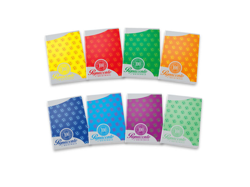 Quaderno Pignacento A5 38 ff carta 100 g/m² - 4M colori assortiti - conf. 10 pz - 2840