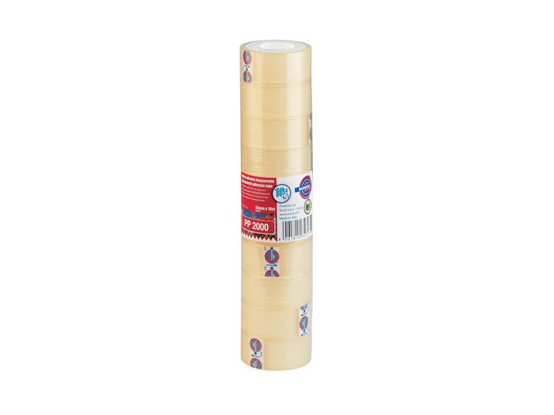 Nastro adesivo Eurocel Euro conf. 10 pz - 19 mm x 10 m