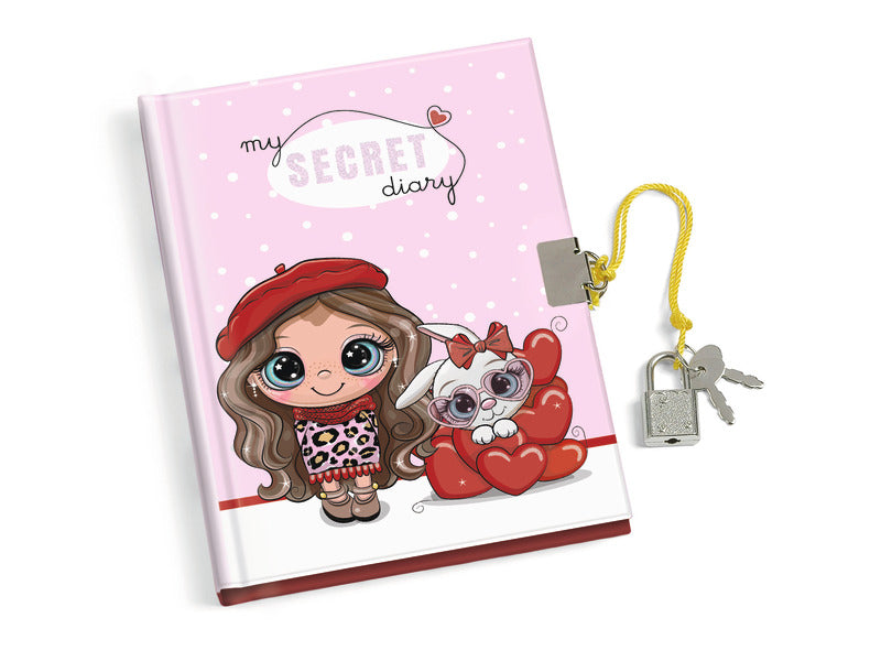 Diario dei segreti Lebez Sweet Winter 3 soggetti assortiti