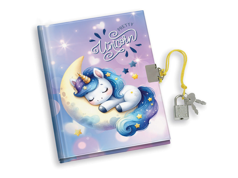 Diario dei segreti Lebez pretty Unicorn 3 soggetti assortiti