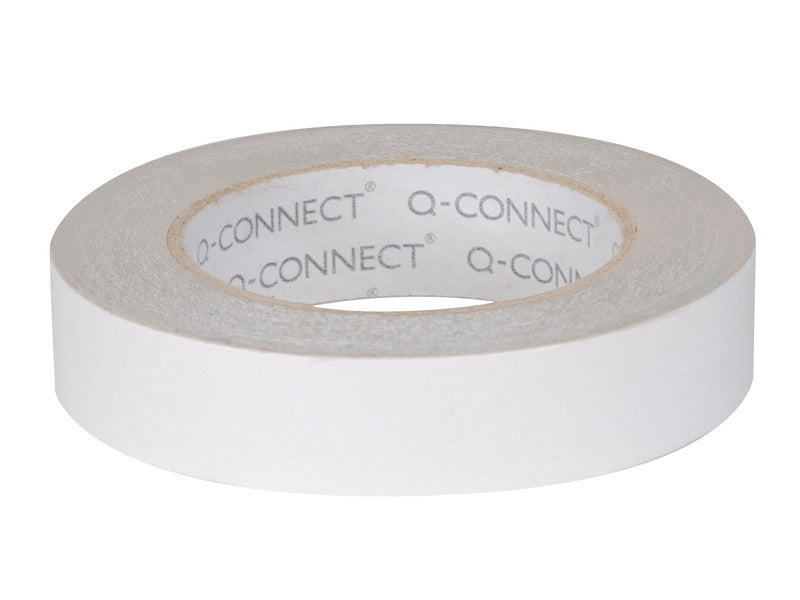 Nastro biadesivo 90 μm Q-Connect - conf. 6 pezzi - 25 mm x 33 m